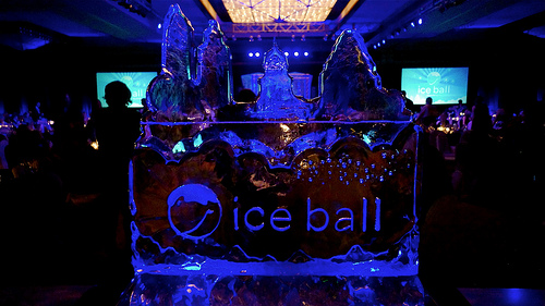 The breathtaking ballroom at Ice Ball 2013!