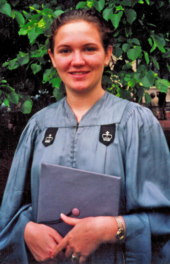 Andrea's college graduation.