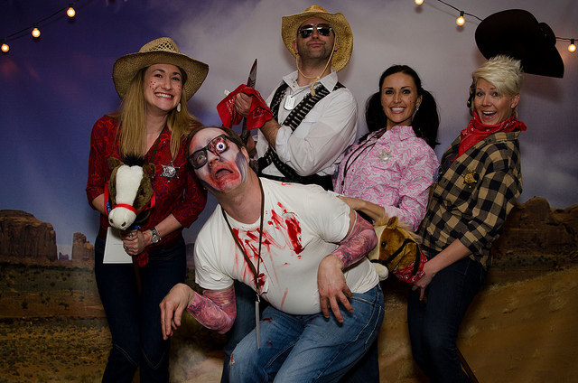 The Rackspace cowboys and zombies!